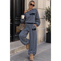 NAVY LOUNGE LUX OUTFIT
