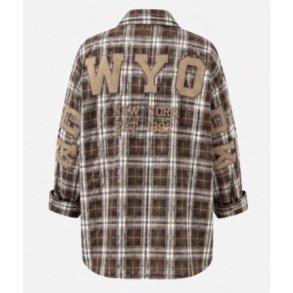 ISAKO YORKER CLASSIC CHECK BROWN
