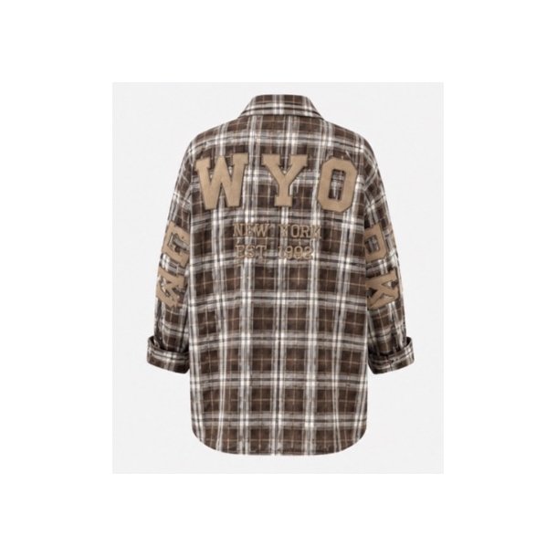 ISAKO YORKER CLASSIC CHECK BROWN