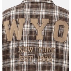 ISAKO YORKER CLASSIC CHECK BROWN