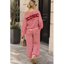 BORDEAUX/PINK LOUNGE OUTFIT