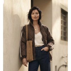 ISAKO NELLY JACKET BROWN