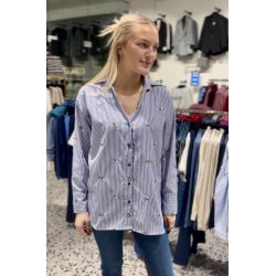 SOMMERSTEDT ROSA SHIRT NAVY