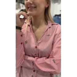 SOMMERSTEDT ROSA SHIRT RED