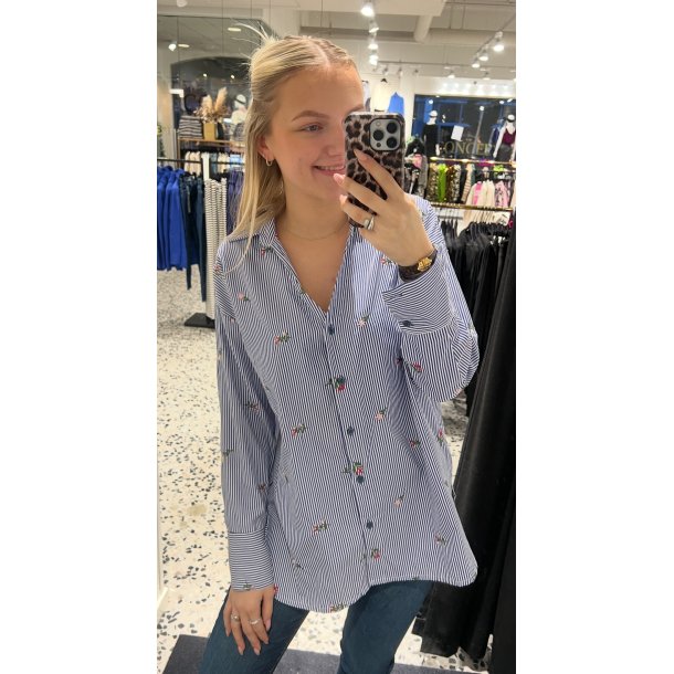 SOMMERSTEDT ROSA SHIRT NAVY