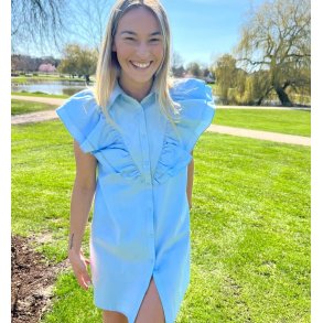 SOMMERSTEDT MALOU DRESS LIGHT BLUE 