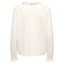 JACQUELINE de YONG JDYLETTY FRILL PULLOVER EGRET
