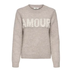 JACQUELINE de YONG JDYAMOUR PEARL PULL. SAND