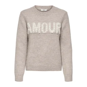 JACQUELINE de YONG JDYAMOUR PEARL PULL. SAND