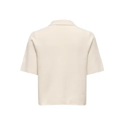 JACQUELINE de YONG JDYPRIME COLLAR CARDIGAN CREAM