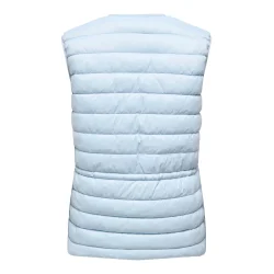 JACQUELINE de YONG JDYRENEE QUILT WAISTCOAT BLUE