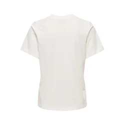 JACQUELINE de YONG JDYPISA PRINT TOP WHITE/LEMON