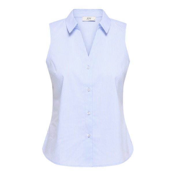 JACQUELINE de YONG JDYMIO SHIRT TOP BLUE STRIPES