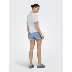 JACQUELINE de YONG JDYPISA PRINT TOP LIGHT BLUE