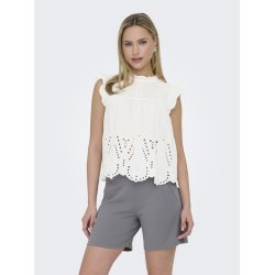 JACQUELINE de YONG JDYMILEY ANGLAISE TOP WHITE