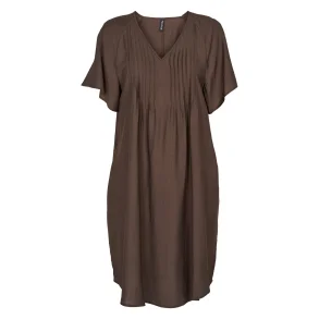PREPAIR JENNIFER DRESS BROWN
