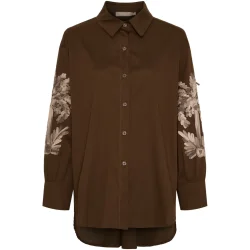 MARTA MDCBREEZE SHIRT BROWN 