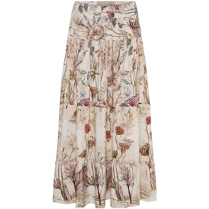 MARTA MDCPRINCESS SKIRT BEIGE PRINT