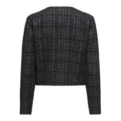 JACQUELINE de YONG JDYDORIT JACKET BLACK CHECK