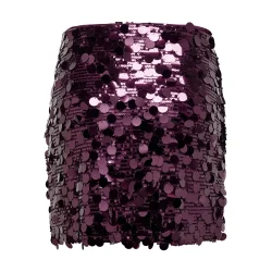 ONLY ONLJADEL SEQUINS SKIRT BORDEAUX