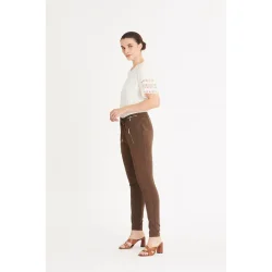RUE de FEMME NEW COLUMBINE PANT BROWN/GOLD