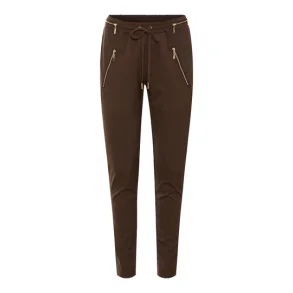 RUE de FEMME NEW COLUMBINE PANT BROWN/GOLD