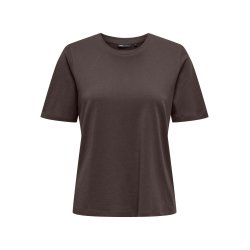 ONLY ONLONLY TEE CHOCOLATE