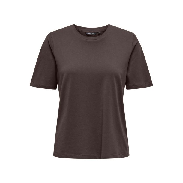 ONLY ONLONLY TEE CHOCOLATE