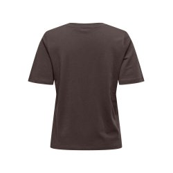 ONLY ONLONLY TEE CHOCOLATE