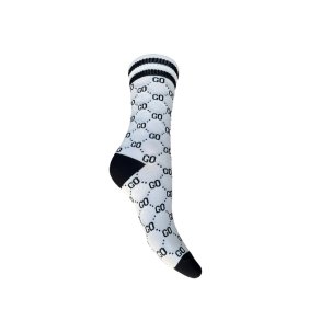 CONCEPT GEMS GO SOCKS WHITE/BLACK 