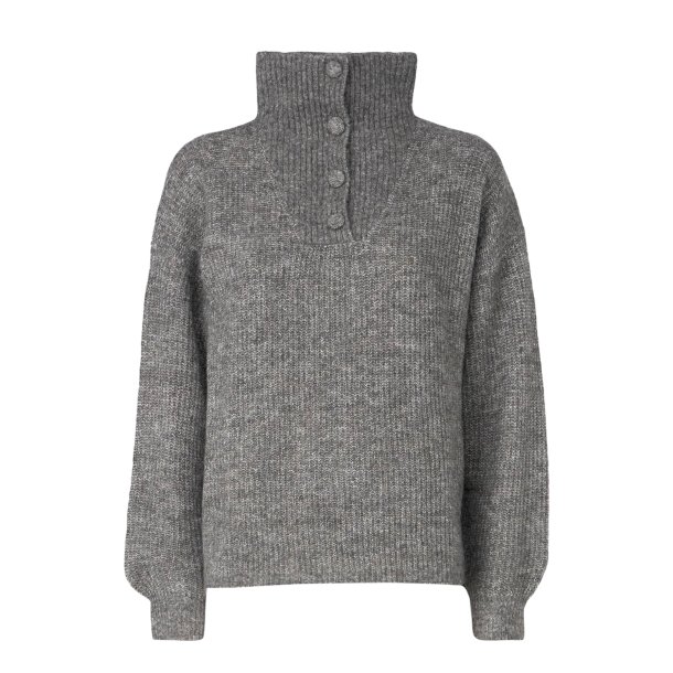 JACQUELINE de YONG JDYINGEBORG PULLOVER DARK GREY