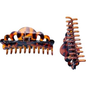 SOMMERSTEDT AINA HAIR CLAW BROWN