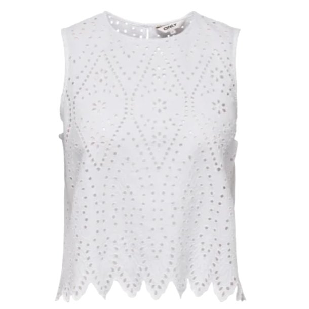 ONLY ONLTULUM TOP WHITE