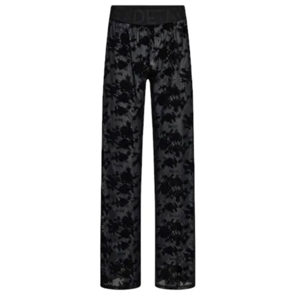 HYPE THE DETAIL LACE MESH LEGGING BLACK
