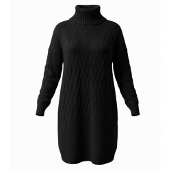 SOMMERSTEDT CLARA KNIT DRESS BLACK