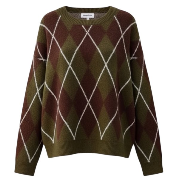 CONCEPT IN APRIL HARLEKIN GREEN/BROWN