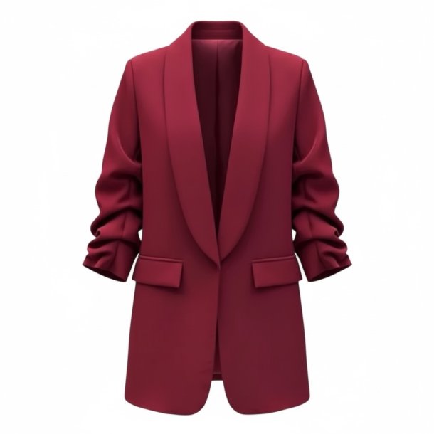ISAKO YASMIN BLAZER BORDEAUX