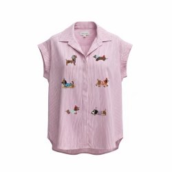 ISAKO DACHSDOG SHIRT PINK