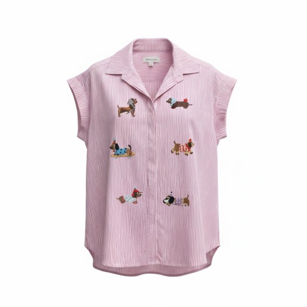 ISAKO DACHSDOG SHIRT PINK