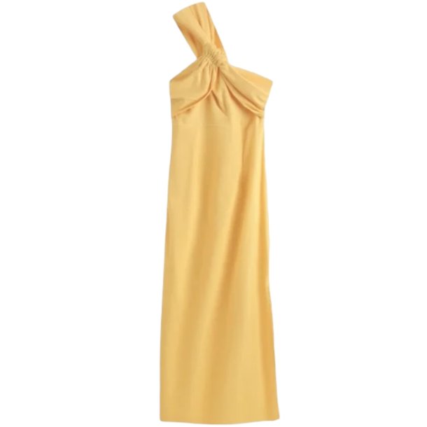 ISAKO HILLO DRESS YELLOW