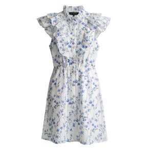 SOMMERSTEDT NOVA DRESS FLOWER BLUE