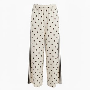 ISAKO DOTS PANTS OFFWHITE/BROWN