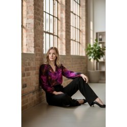 SOMMERSTEDT FLAME BLOUSE BLACK 