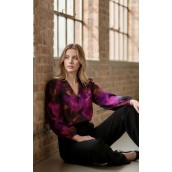 SOMMERSTEDT FLAME BLOUSE BLACK 