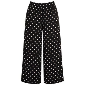 ISAKO BELLA PANTS DARK BROWN DOT