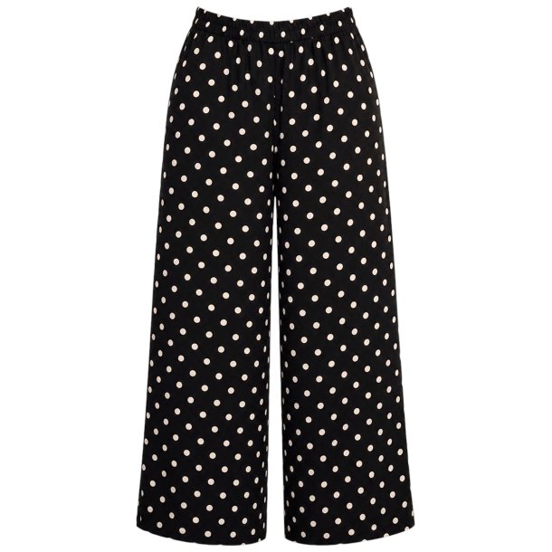 ISAKO BELLA PANTS DARK BROWN DOT