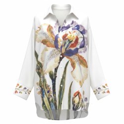 ISAKO SALENTO SHIRT IRIS