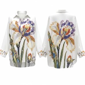 ISAKO SALENTO SHIRT IRIS