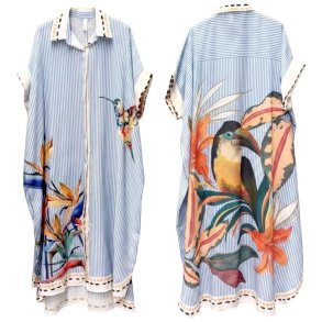 ISAKO SALENTO DRESS BIRD