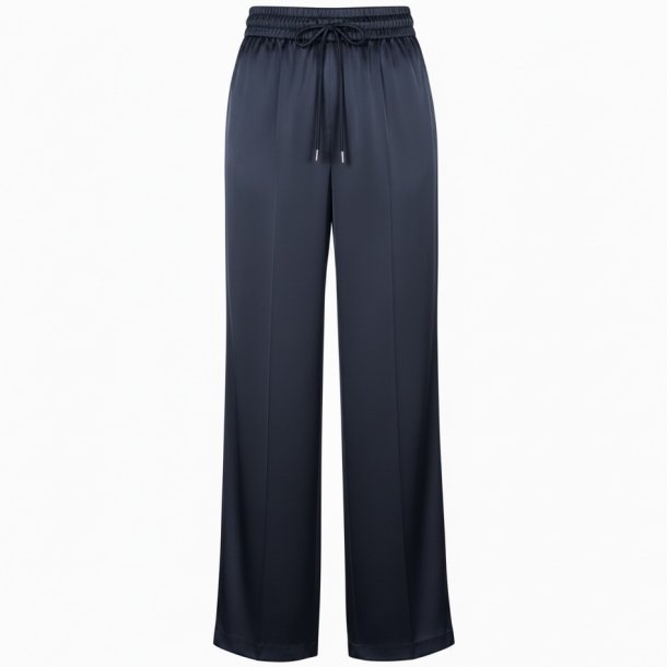ISAKO SANNA SATIN PANT NAVY